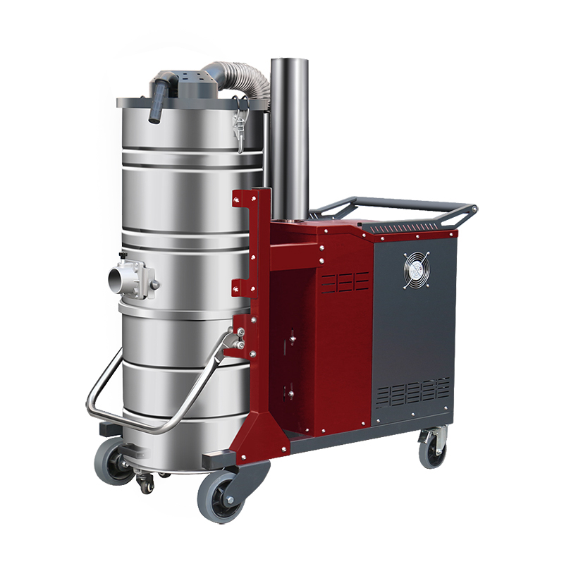 大渡口坦洁380V 双桶手动反吹工业吸尘器X8系列
